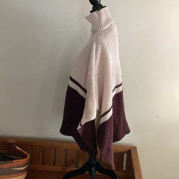 Women’s Macy’s poncho Sustainable ethical one size eco friendly oversized boho - Picture 6 of 11